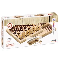 Jouet-Échecs, dames et backgammon