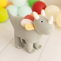 -Peluche tricératops mini en coton
