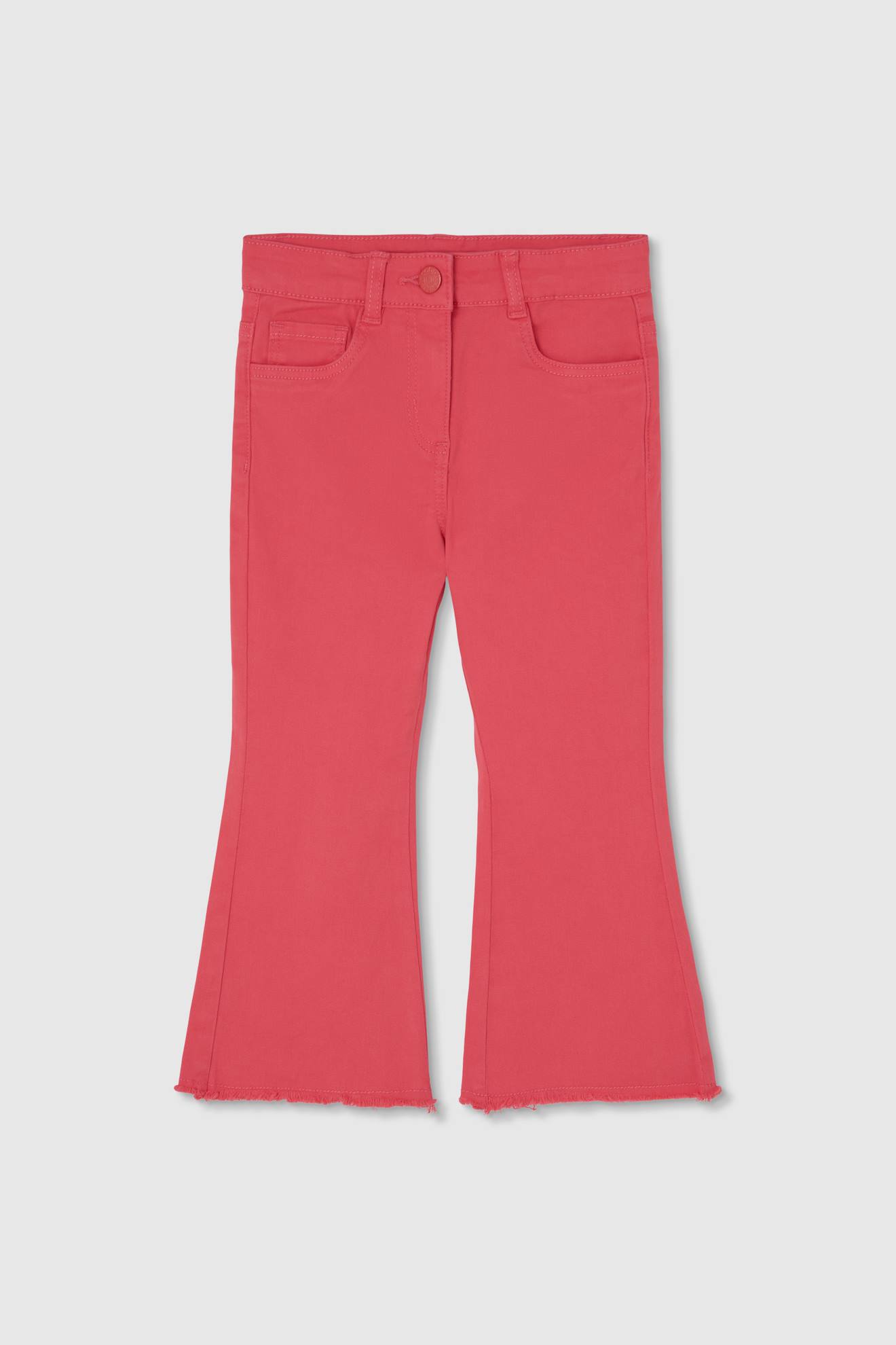 Pantalon Fille En Coton Rose 20 €