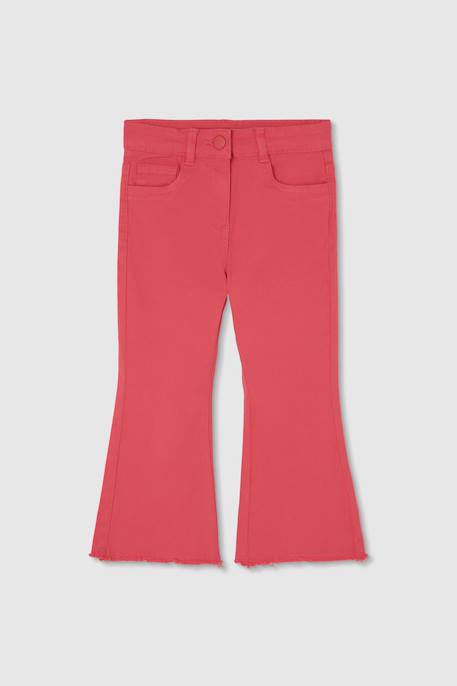 Pantalon fille en coton  - vertbaudet enfant