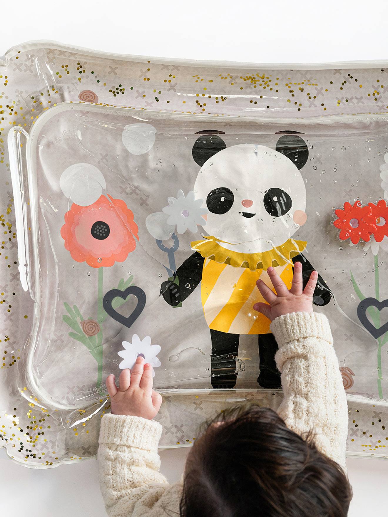Tapis d'eau activité bébé multicolore (Taf Toys) - Image 1
