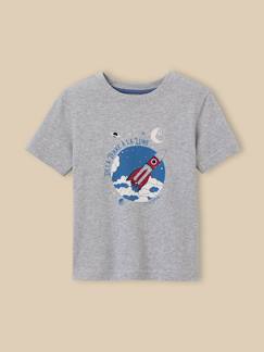 T-shirt enfant collection jules verne - coton biologique  - vertbaudet enfant