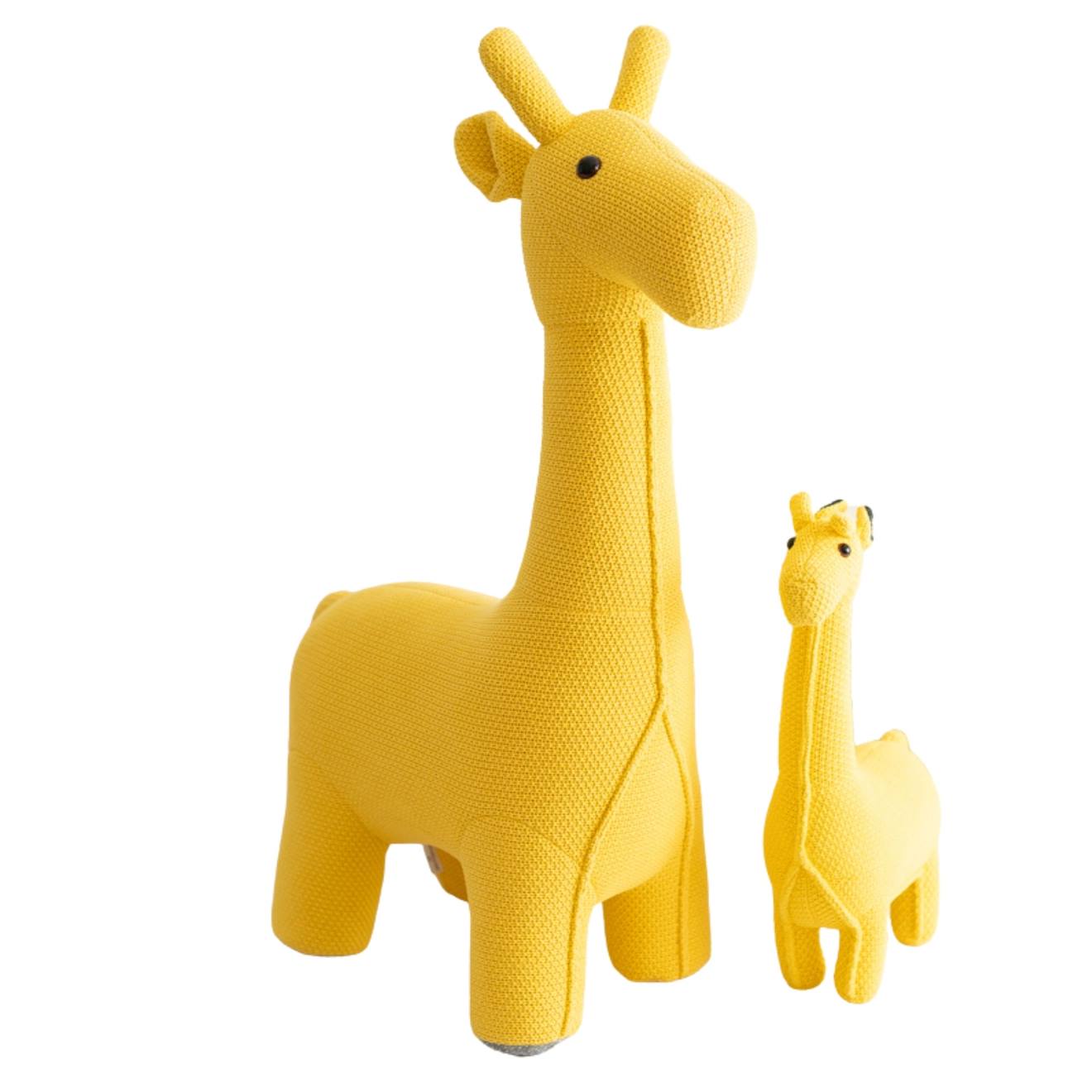 Lot 2 Peluches Girafes Coton Yelow — photo 1/4