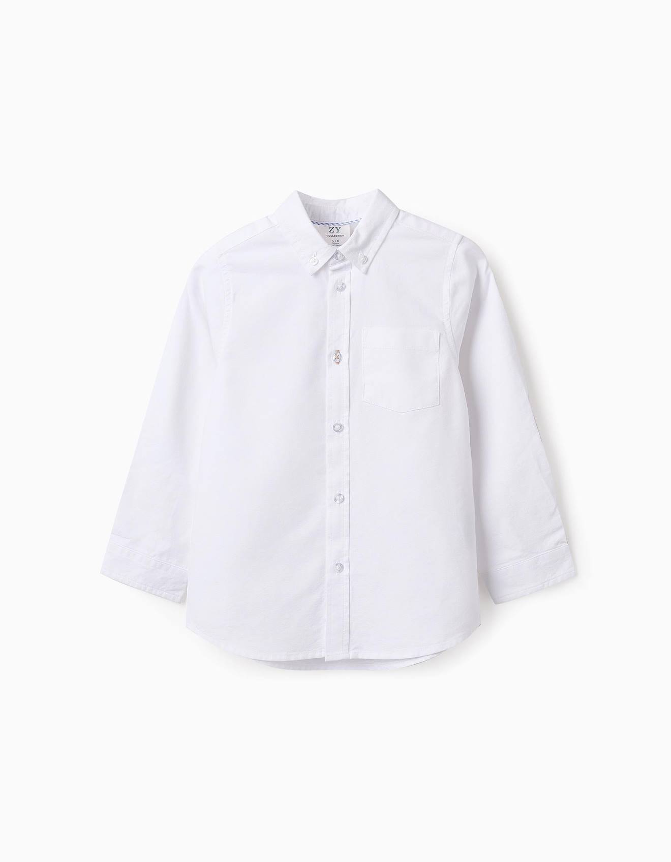 Chemise En Coton Blanc
