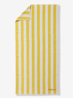 Serviette de bain rayée TRANSAT personnalisable, avec coton recyclé  - vertbaudet enfant