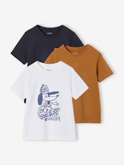 -Lot 3 T-shirt manches courtes