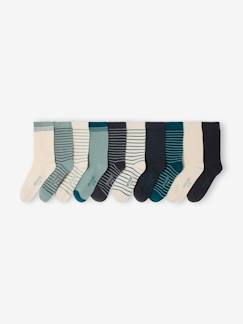 Lot de 10 paires de chaussettes garçon Basics  - vertbaudet enfant