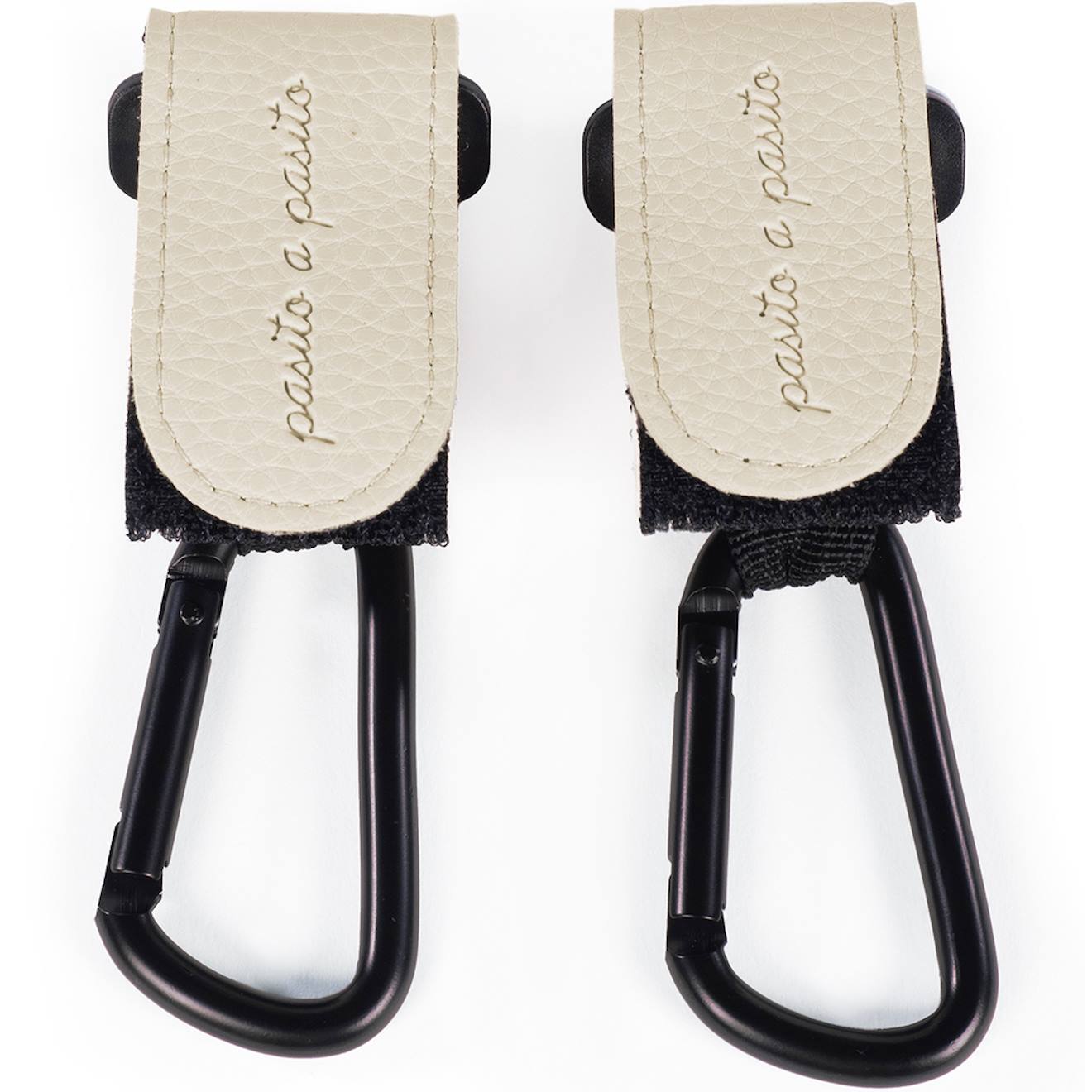 Lot De 2 Crochets Pour Poussette Icon Caramel Crème