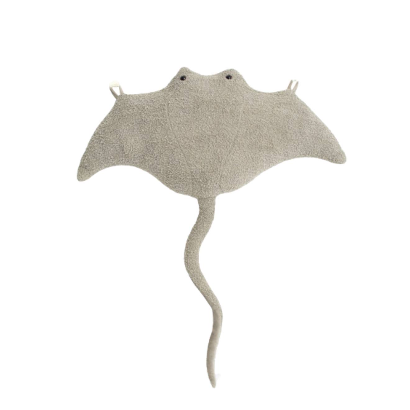 Peluche Raie En Tissu Doux Océan Grey Peluche Raie En Tissu Doux Océan Grey