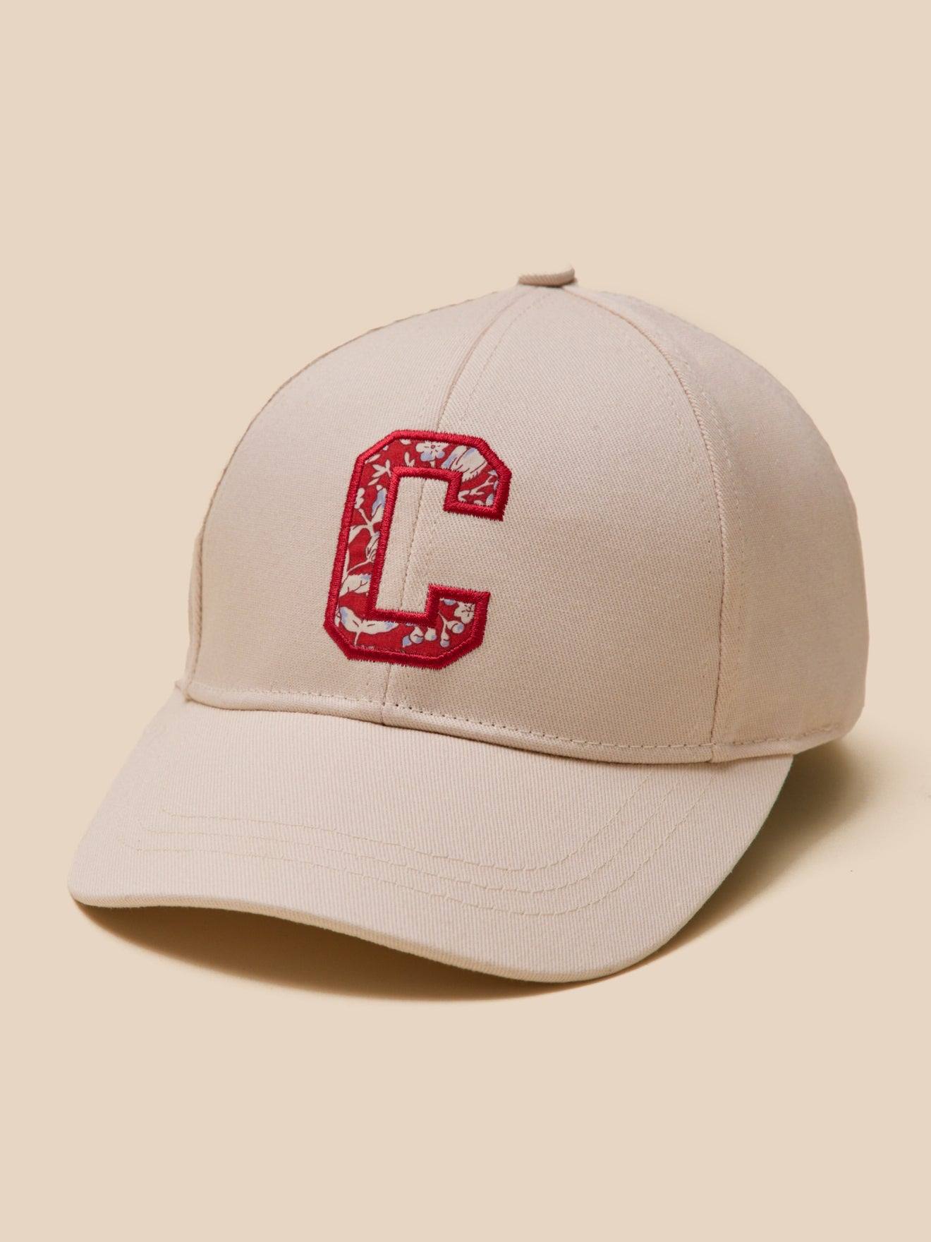 Casquette C En Tissu Liberty Fille Ecru