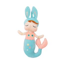 Jouet-Poupons et poupées-Poupons et accessoires-Poupée en tissu enfant sirène lapine