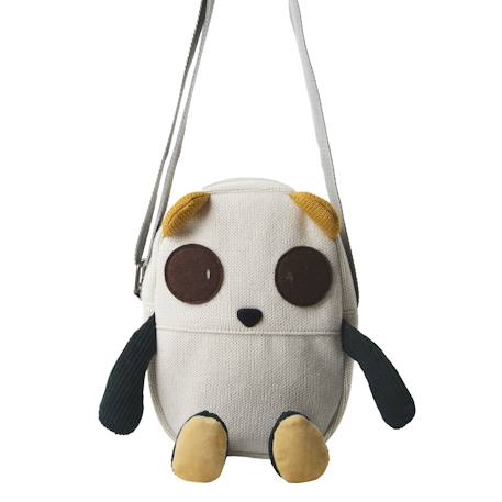 Sac bandoulière pingouin en coton doux  - vertbaudet enfant