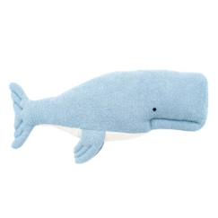 -Peluche béluga en tissu doux océan