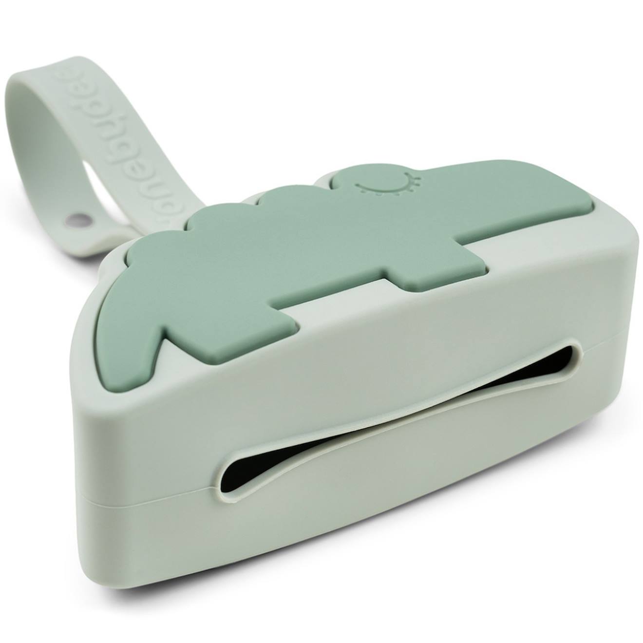 Range Sucette En Silicone Elphee Bleu Vert (Done by deer) - Image 1