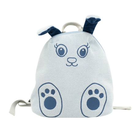 Sac à dos lapin en coton doux  - vertbaudet enfant