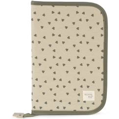 Puériculture-Sac à langer-Protège carnet de santé coeurs poppy mousse