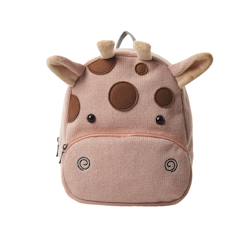 -Sac à dos girafe en coton doux