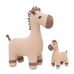 -Lot 2 peluches chevaux coton