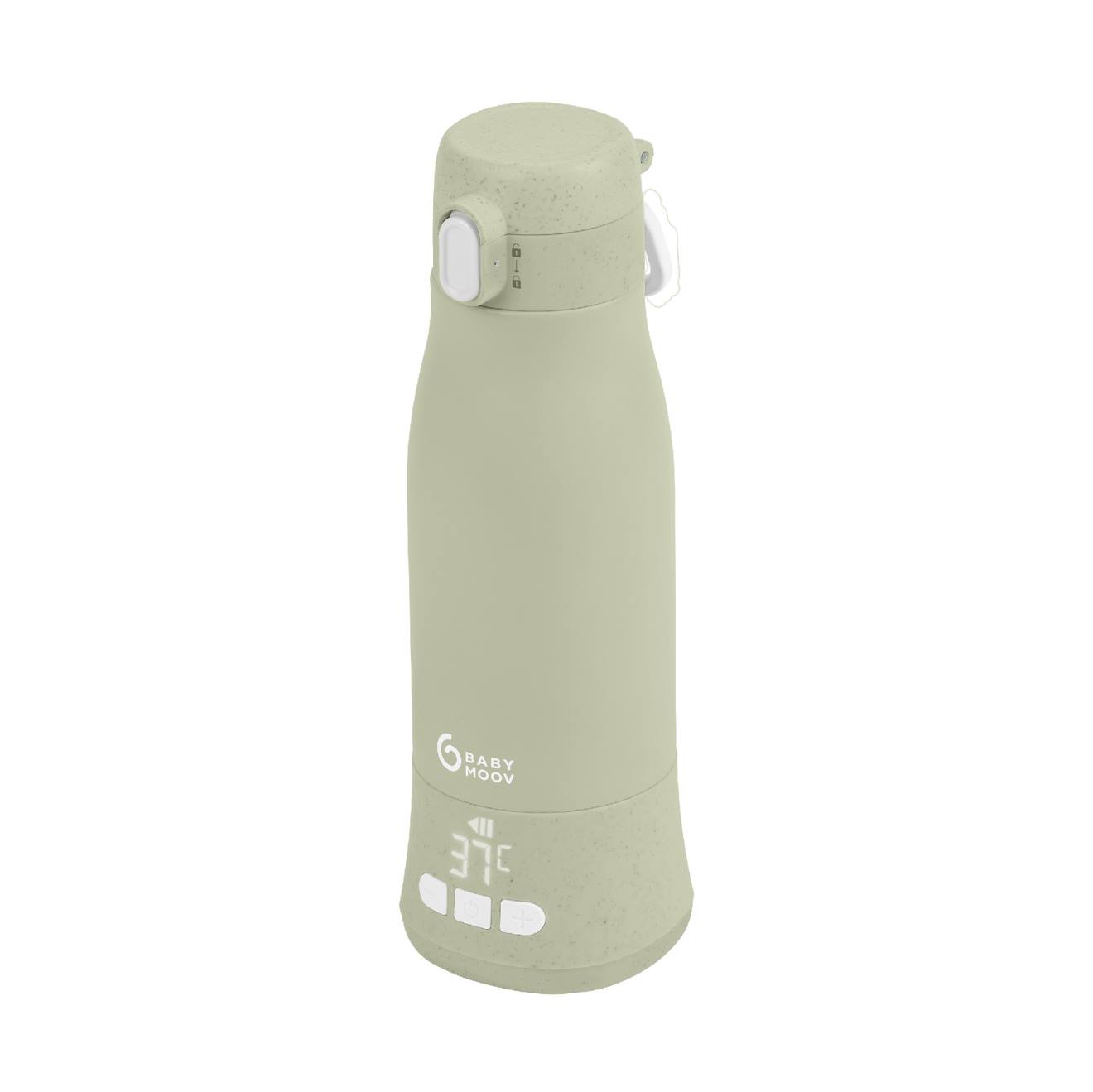 Chauffe-biberon Nomade Moov & Feed Minéral Sable Vert