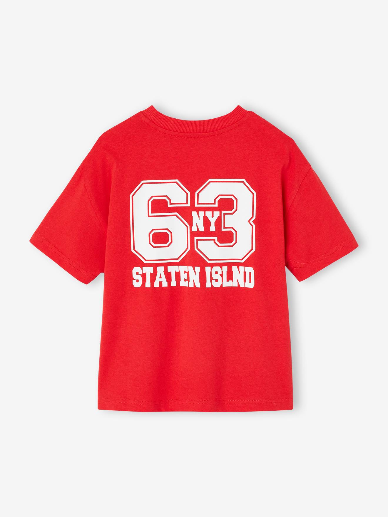 T-shirt garçon sport rouge