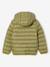 Doudoune garçon légère à capuche bleu moyen+marine+noir+noisette+noix de pécan+olive+rouge+vert émeraude 23 - vertbaudet enfant 