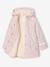 Ciré fille à capuche doublé sherpa anthracite+indigo+multicolore+rose pâle 12 - vertbaudet enfant 