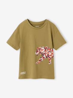 Garçon-T-shirt, polo, sous-pull-T-shirt-T-shirt manches courtes tigre