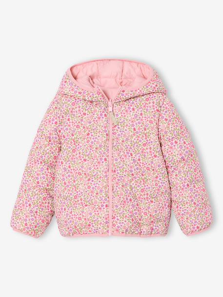 Doudoune fille légère réversible  - vertbaudet enfant
