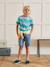 Bermuda chino garçon Army+Bleu froid+Indigo+Menthe+Outremer 7 - vertbaudet enfant 