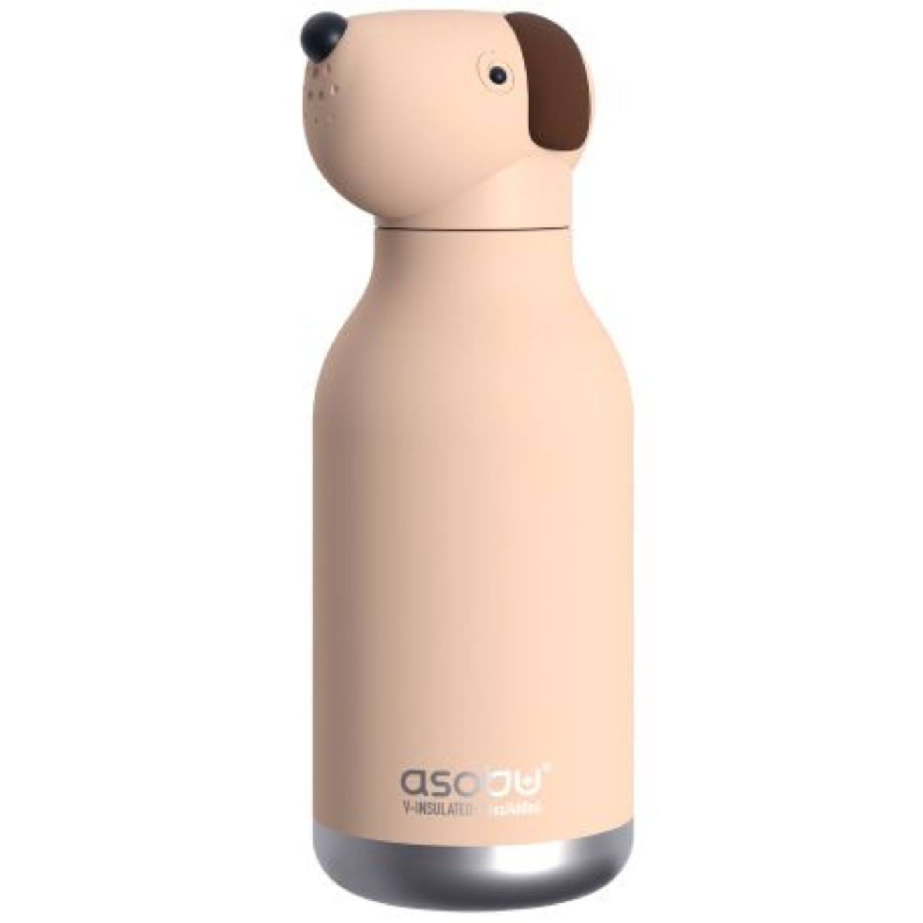 Gourde isotherme bestie beige, marron