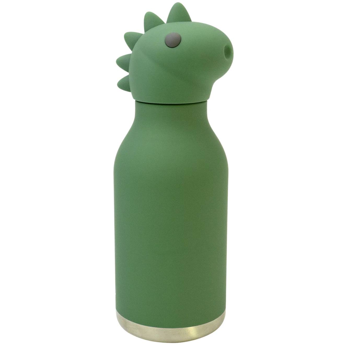 Gourde Isotherme Bestie Dinosaure (460 Ml) Vert, Noir