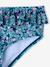 Maillot de bain 2 pièces fille fleurs vert émeraude 5 - vertbaudet enfant 