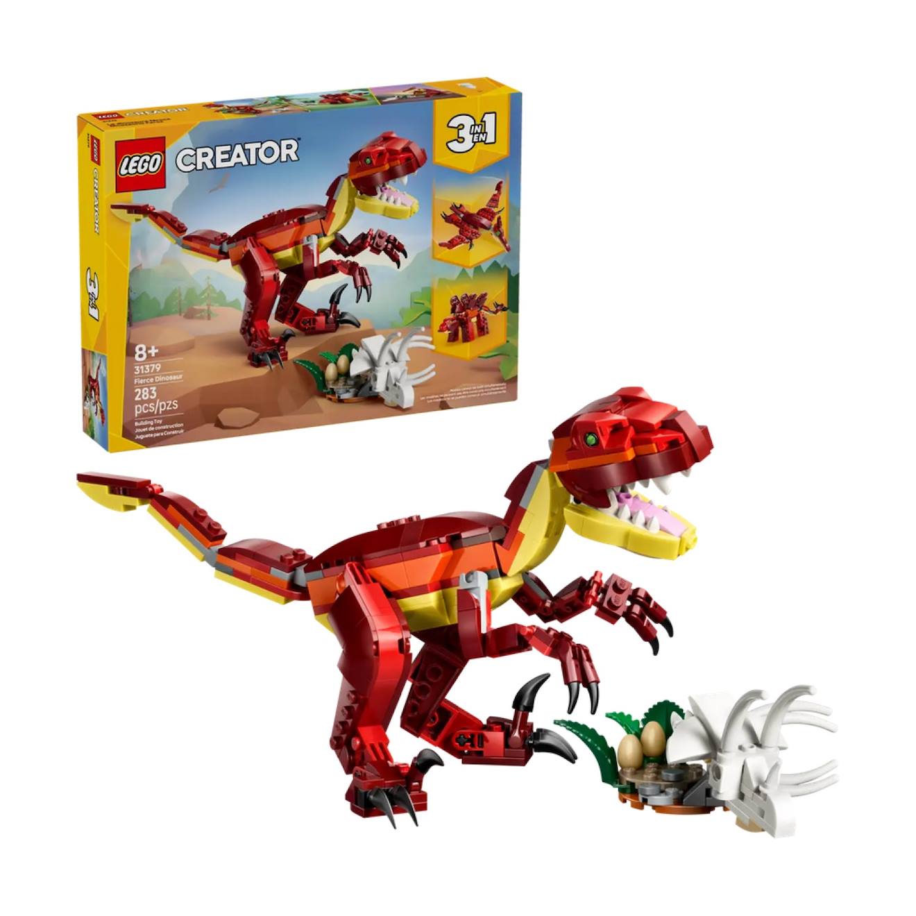 Le dinosaure féroce 31379 multicolore