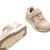 Sneakers filles textile lacets- fermeture adhésive Pink+White 4 - vertbaudet enfant 