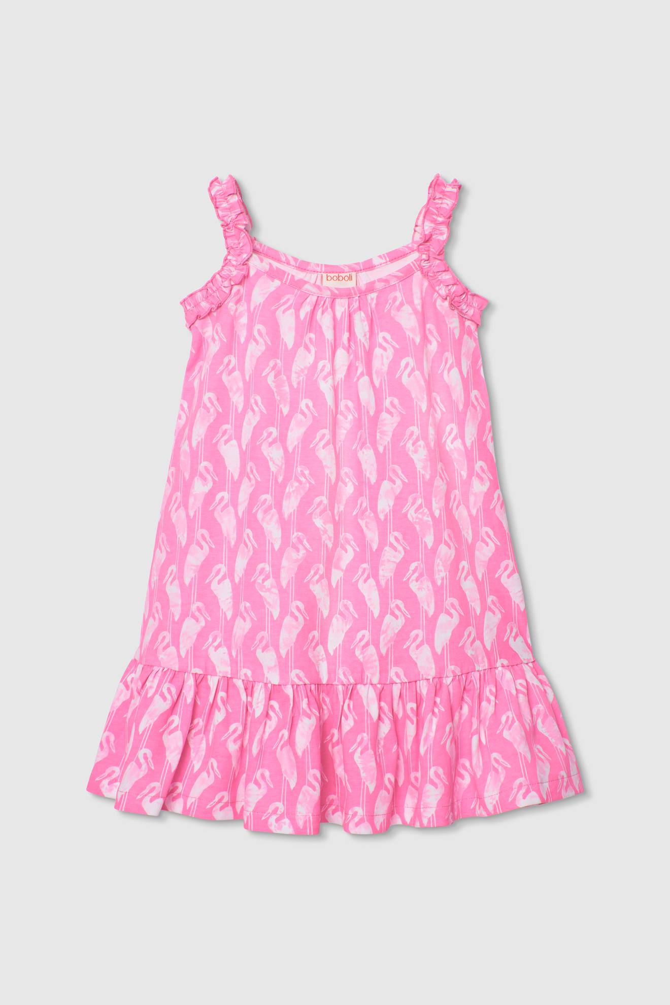 Robe Maille Imprimée Multicolore