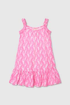 -Robe maille imprimée