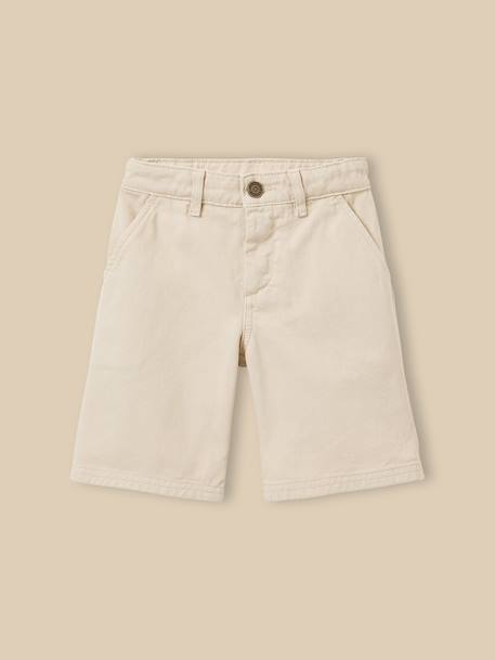 Garçon-Bermuda en denim coloré garçon