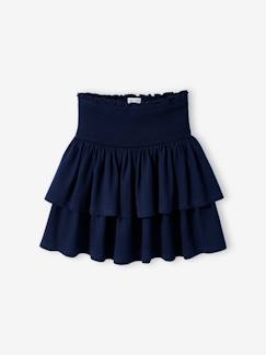 Jupe short fille jersey  - vertbaudet enfant