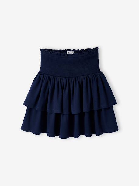Jupe short fille jersey  - vertbaudet enfant