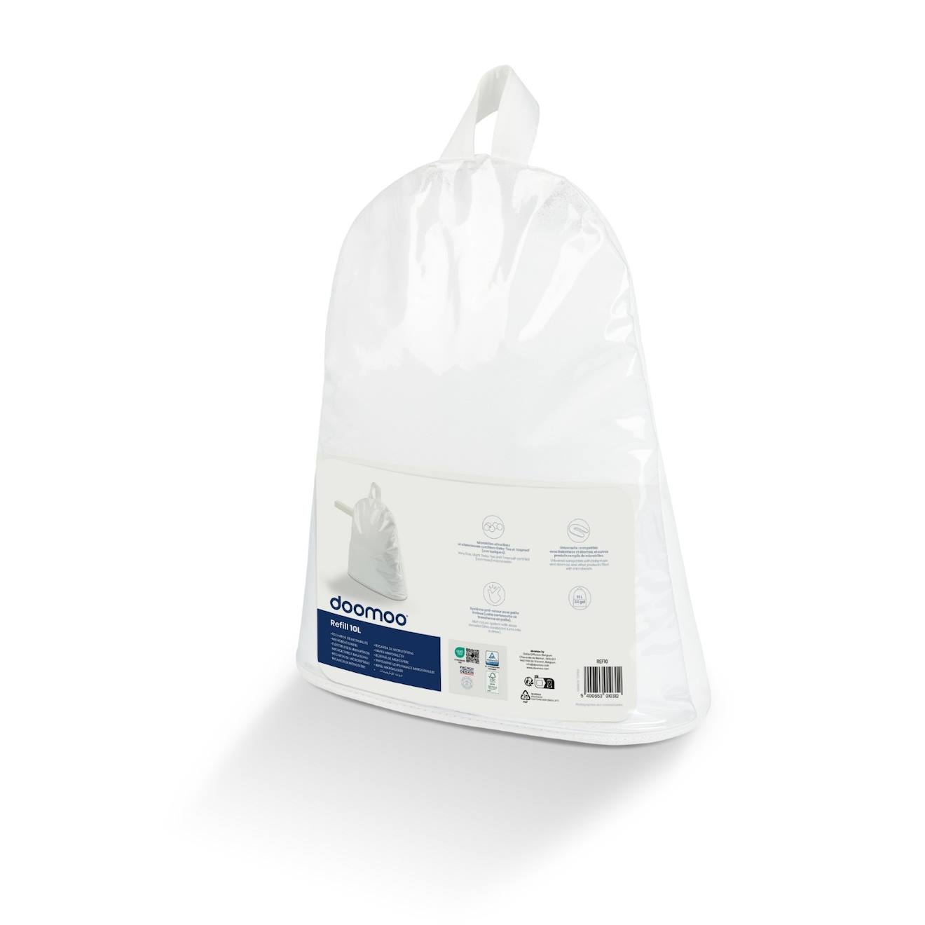 Recharge Microbilles Doomoo 10 L Blanc