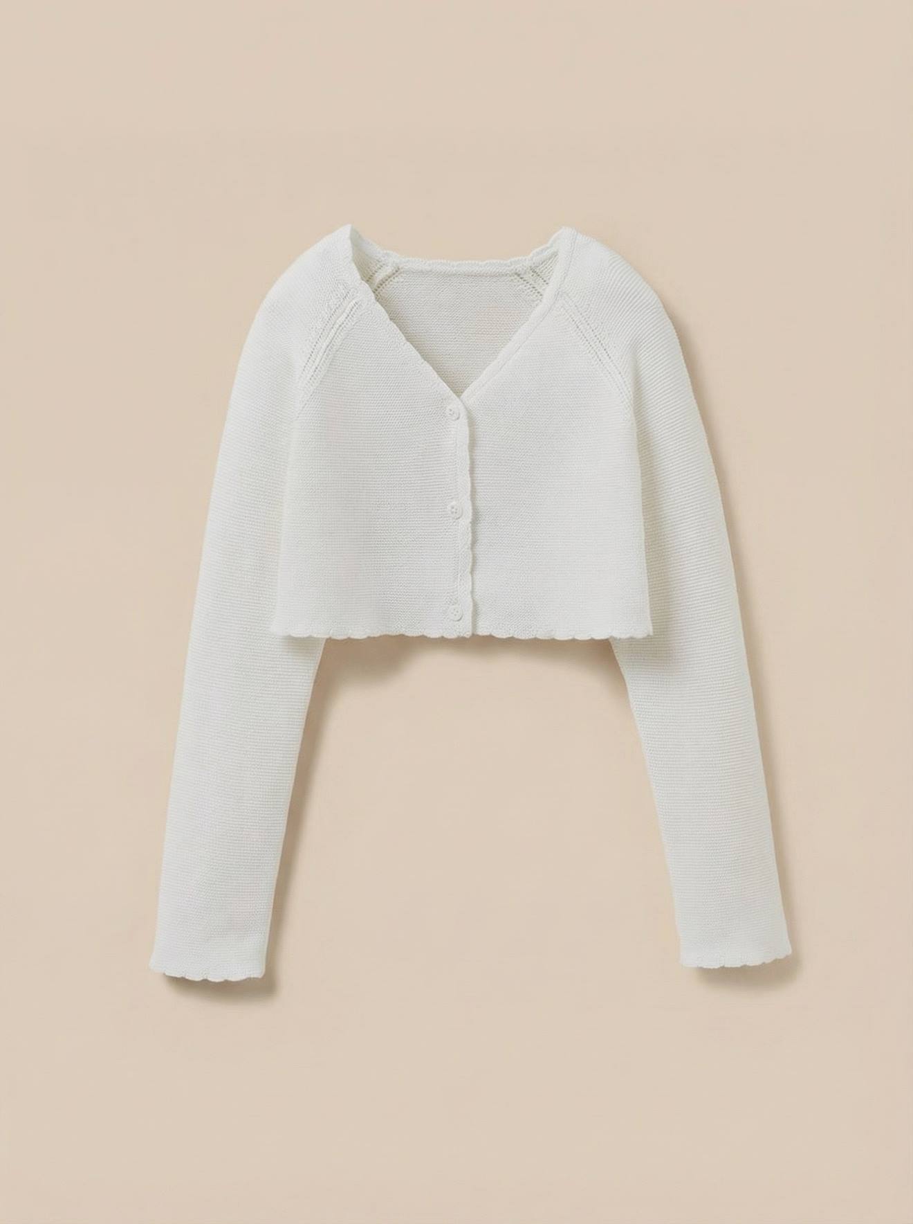 Cardigan Court Collection Fêtes Et Mariages Blanc Pur