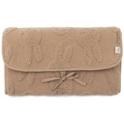 Puériculture-Matelas, accessoires de lange-Tapis à langer nomade miffy jacquard teddy biscuit