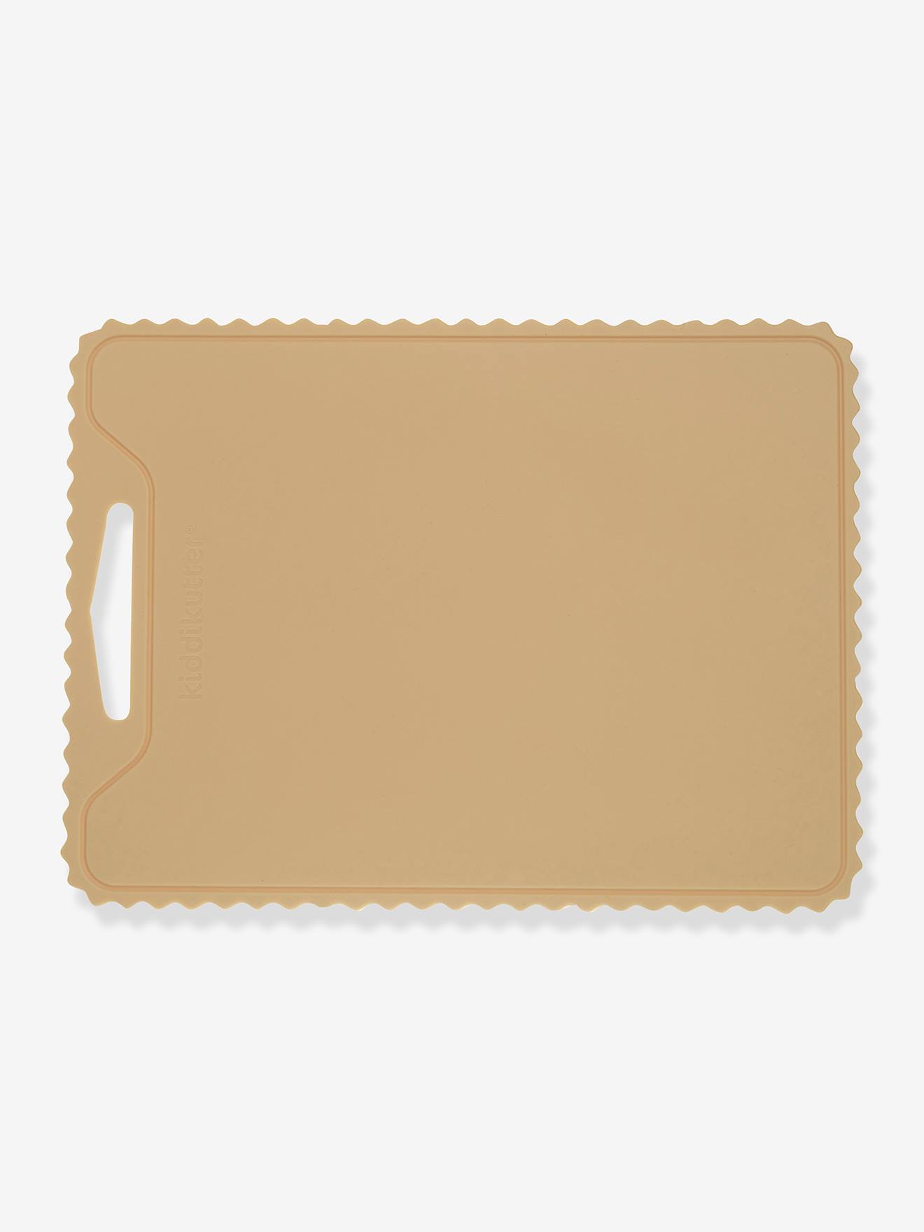 Planche à découper antidérapante beige (Kiddikutter) - Couverture