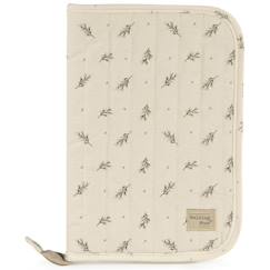 -Protège carnet de santé mimosa vert