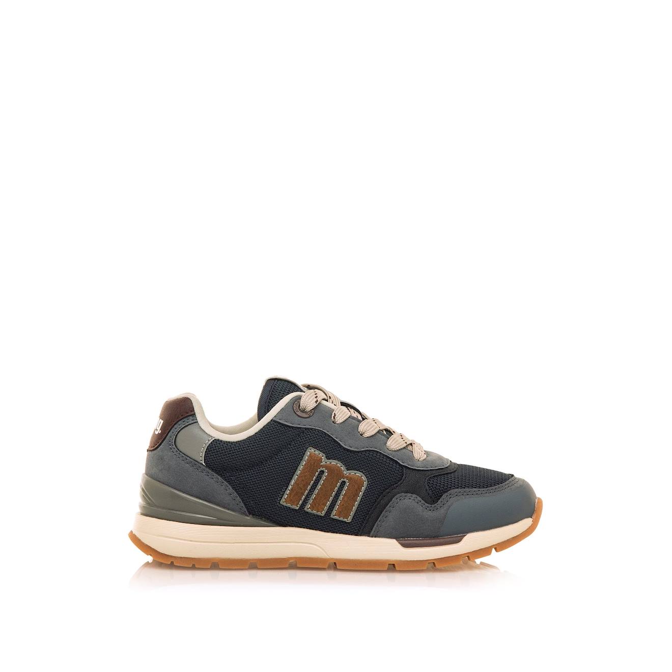 Sneakers Garçon Textile Lacets Blue Sneakers Garçon Textile Lacets Blue