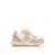 Sneakers filles textile lacets- fermeture adhésive Pink+White 6 - vertbaudet enfant 