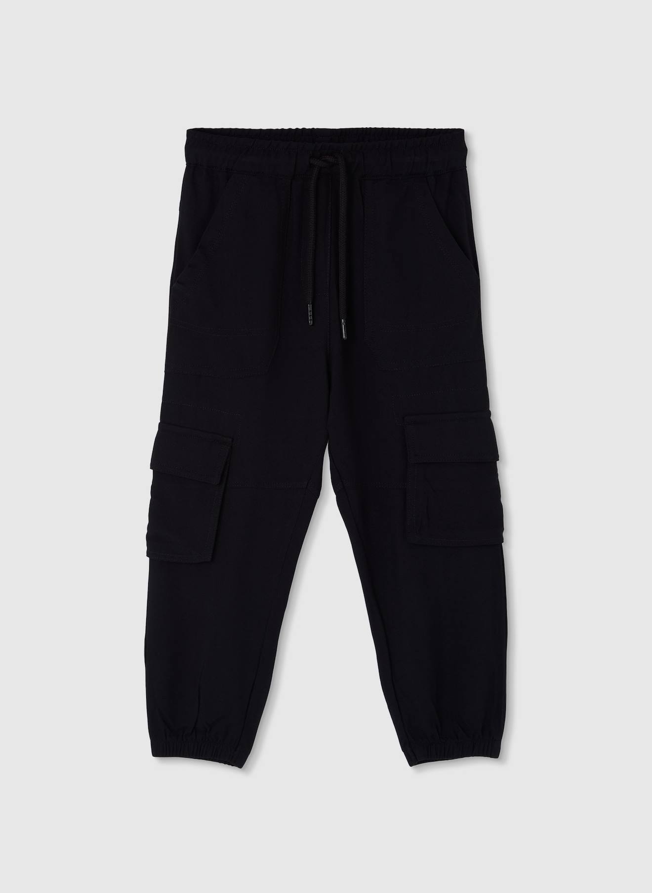 Pantalon Fille Noir