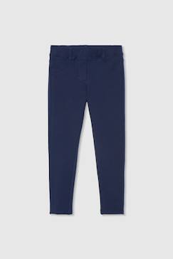 -Pantalon fille coton