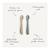 Lot de 2 cuillères silicone Beige, vert+Bleu+Ecru+Jonquille+Stone/cloudy mauve 5 - vertbaudet enfant 