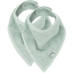 -Lots de 2 bavoirs bandana en coton